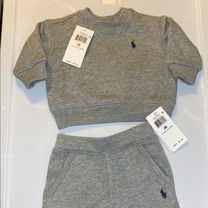 Ralph Lauren baby sweat outfit NWT sz 3m